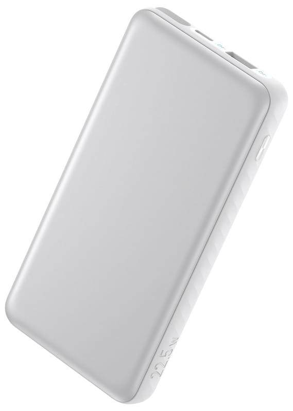 Универсальная мобильная батарея Anker Zolo 10000mAh 22.5W White (A110DH21)