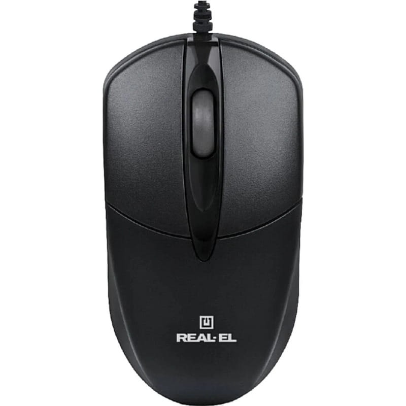 Мышь REAL-EL RM-211 Black USB