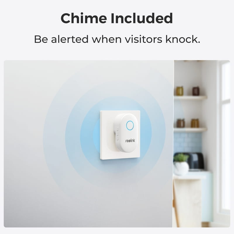 Відеодзвінок Reolink D340P (Video Doorbell PoE)