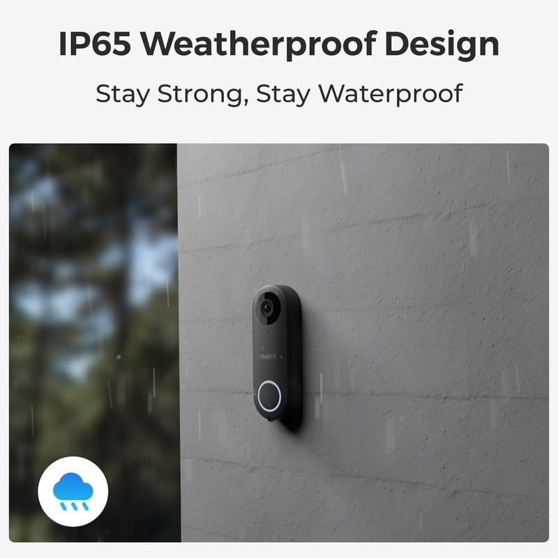 Відеодзвінок Reolink D340P (Video Doorbell PoE)