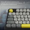 Фото - Клавіатура бездротова Ajazz AF98 Plus Black Gray Yellow (AF98-PLUS-BGY) | click.ua