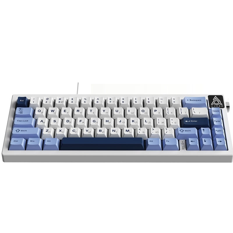 Клавиатура Ajazz AK650 Sea Salt Switch White USB-C (AK650-SS-BWB)