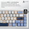 Фото - Клавиатура Ajazz AK650 Sea Salt Switch White USB-C (AK650-SS-BWB) | click.ua
