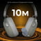 Фото - Bluetooth-гарнітура Ajazz AHM08 MAX 3-Mode Grey (AHM08-MAX-GW) | click.ua