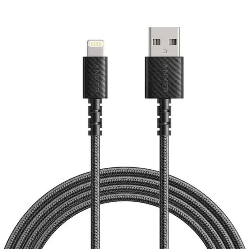 Кабель Anker Powerline Select+ USB - Lightning (M/M), 1.8 м, Black (A8013H11/A8013H12)