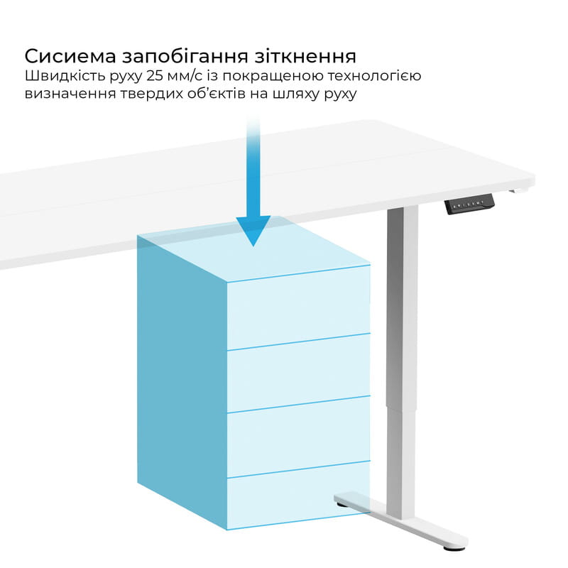 Комп`ютерний стіл OfficePro ODE1880W