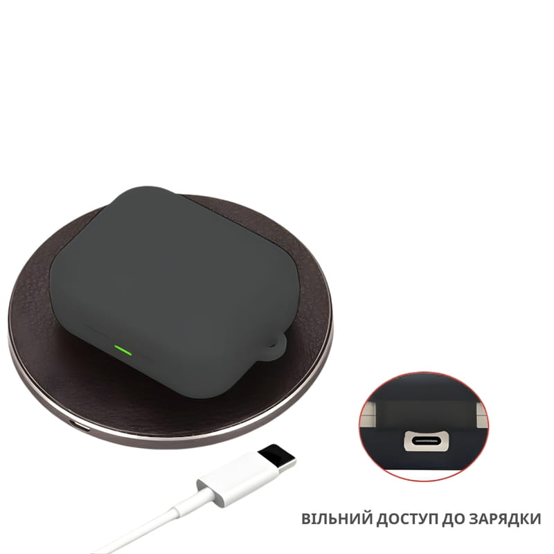 Чохол BeCover Silicon для Realme Buds Air 7 Pro Black (714814)