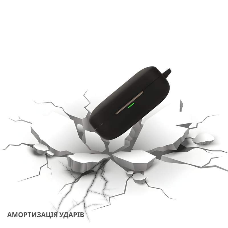 Чохол BeCover Silicon для Realme Buds Air 7 Pro Black (714814)