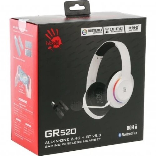 Bluetooth-гарнітура Bloody GR520 White