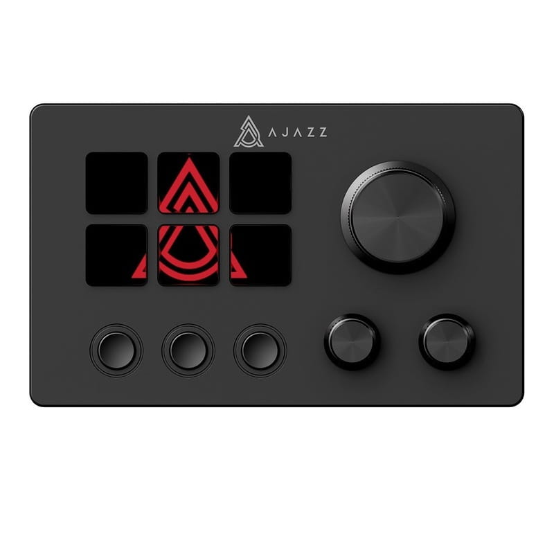 Контролер для стримінгу Ajazz AKP03E USB Black