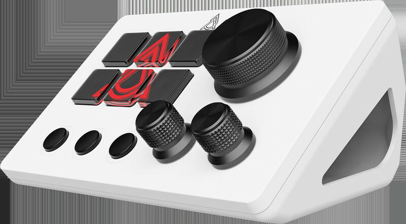 Контролер для стримінгу Ajazz AKP03E USB White