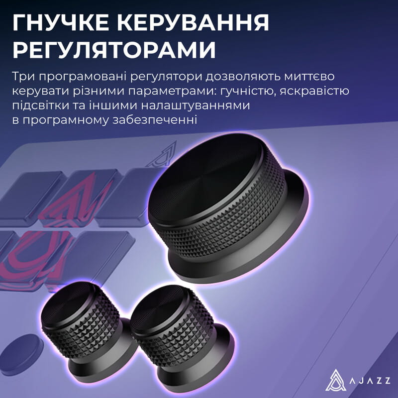 Контролер для стримінгу Ajazz AKP03E USB White