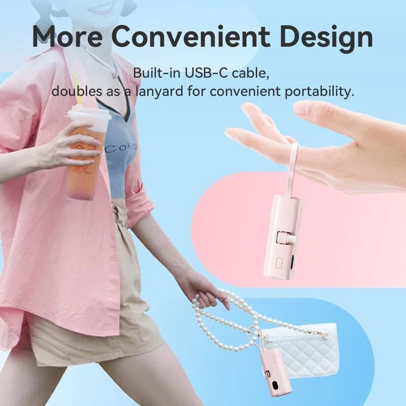 Универсальная мобильная батарея Vention 4800mAh 22.5W Black (FHRB0)