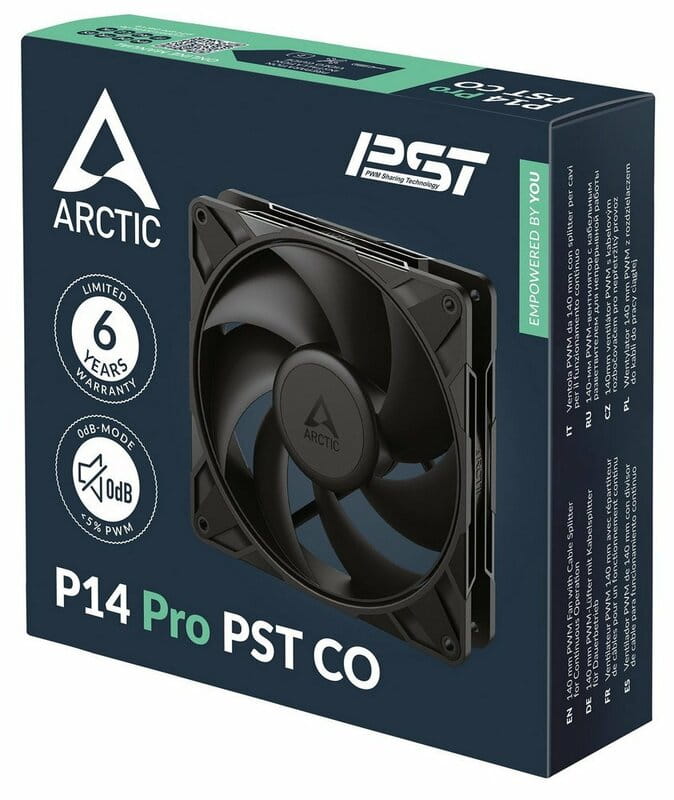 Вентилятор Arctic P14 Pro PST CO (ACFAN00316A)
