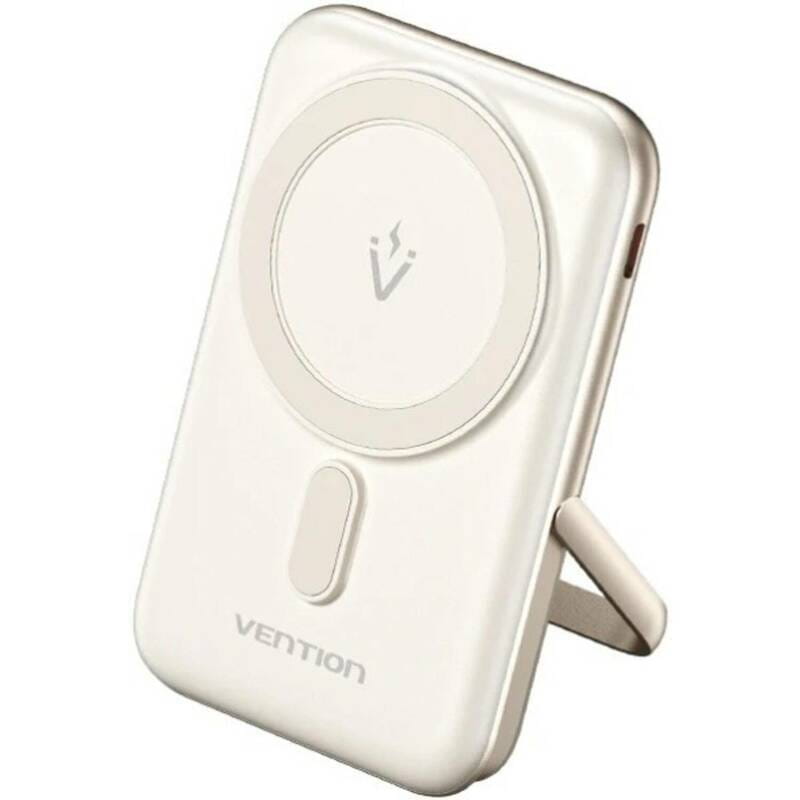 Універсальна мобільна батарея Vention Magnetic Wireless 10000mAh 20W White (FHNW0)