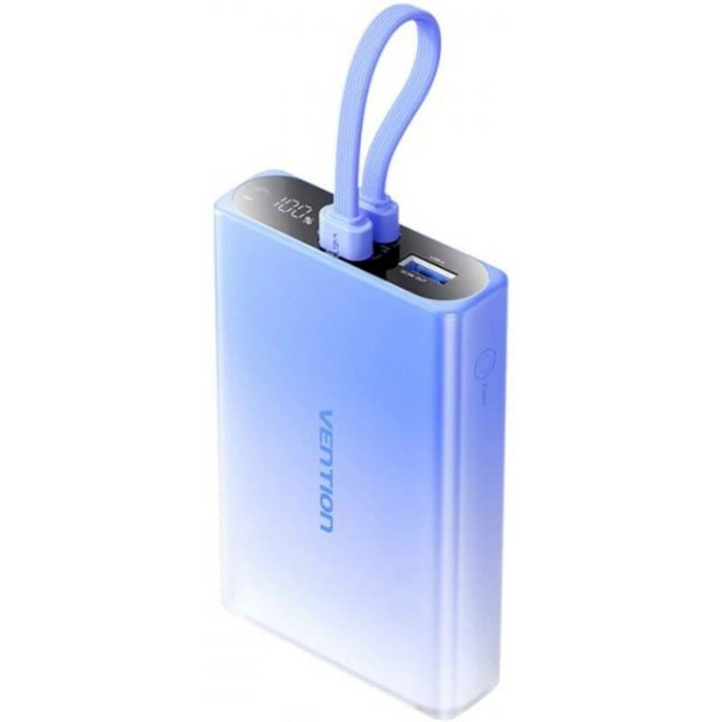 Універсальна мобільна батарея Vention 10000mAh 22.5W Gradient Blue (FHZL0)