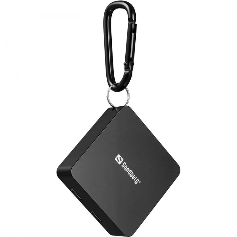 Универсальная мобильная батарея Sandberg Mag Wireless Powerbank 5000mAh 20W Black (421-28)
