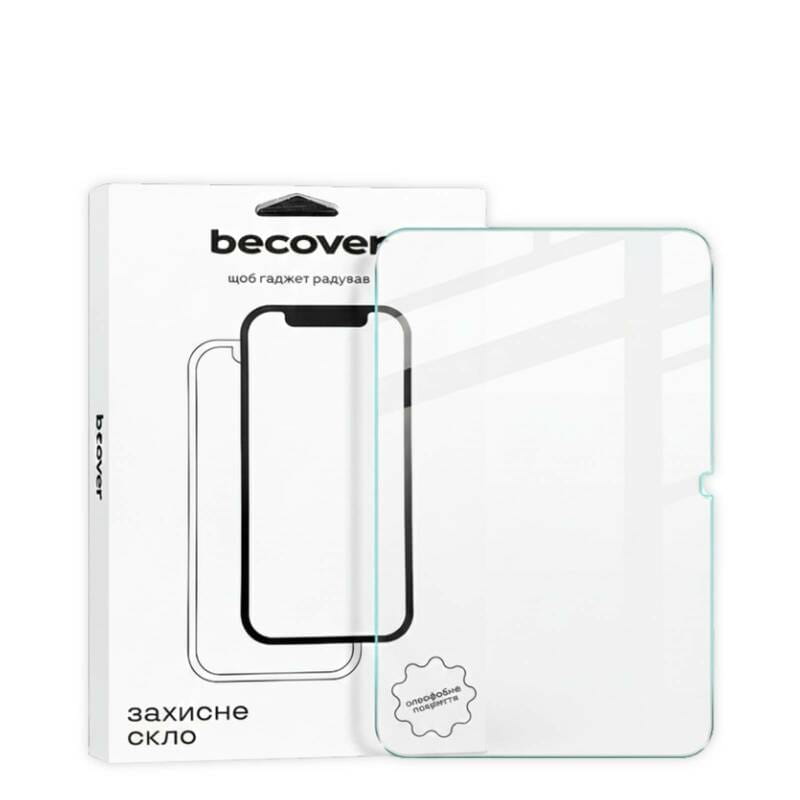 Защитное стекло BeCover 3D Edge Full Cover для Apple iPad 10.9" (2022/2024)/iPad А16 2025 11" (714773)