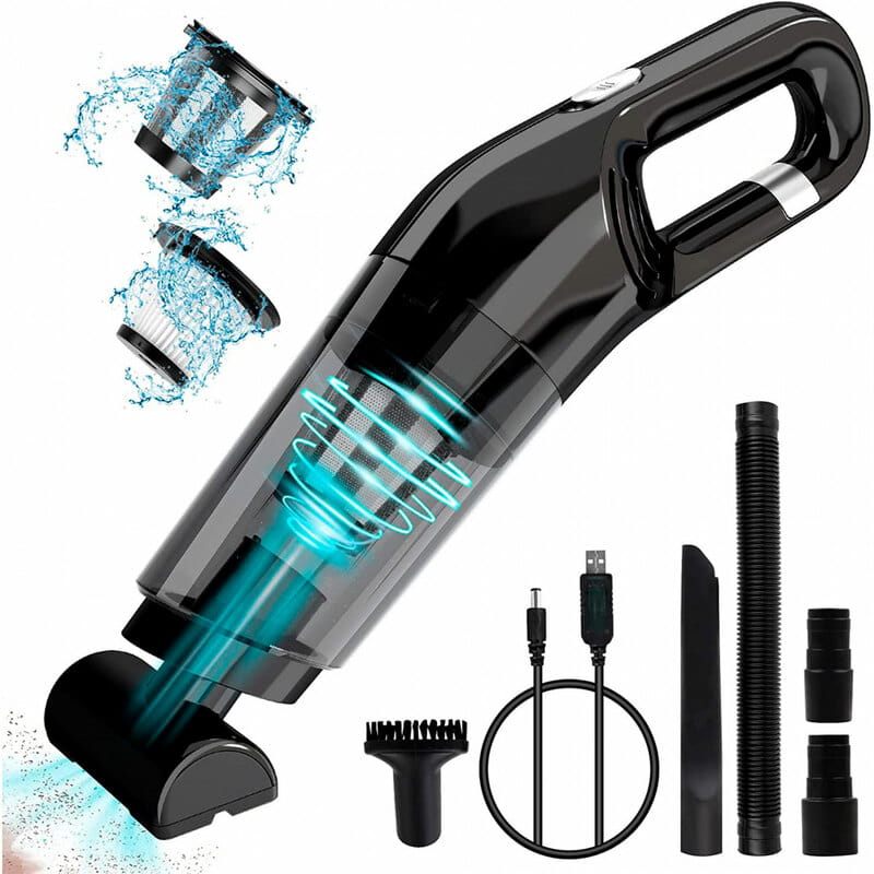 Автомобільний пилосос Aspiring Dust 4 Black (DT.5500)