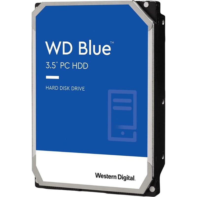 Накопитель HDD SATA 4.0TB WD Blue 5400rpm 128MB (WD40EZZX)