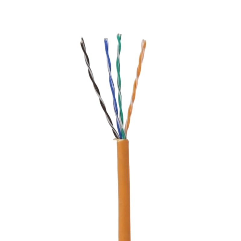 Кабель витая пара OK-Net КПВонг-HF-ВП (350) 4х2х0.50 (UTP-cat.5Е LSOH) 305м (49235)