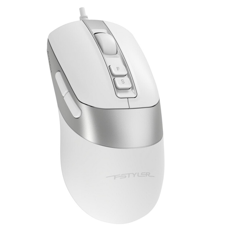 Мышь A4Tech Fstyler FM50 Plus White