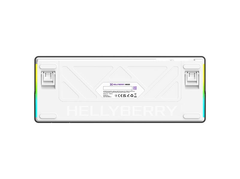 Клавиатура Hator Hellyberry HK60 White/Violet