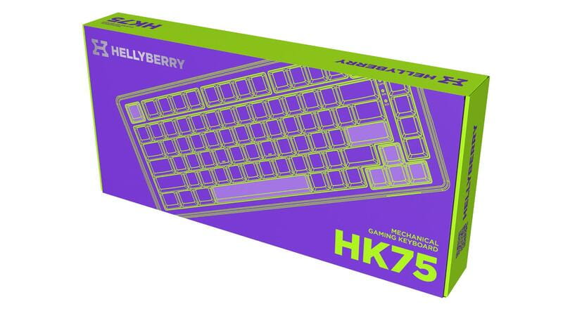 Клавіатура Hator Hellyberry HK75 White/Violet