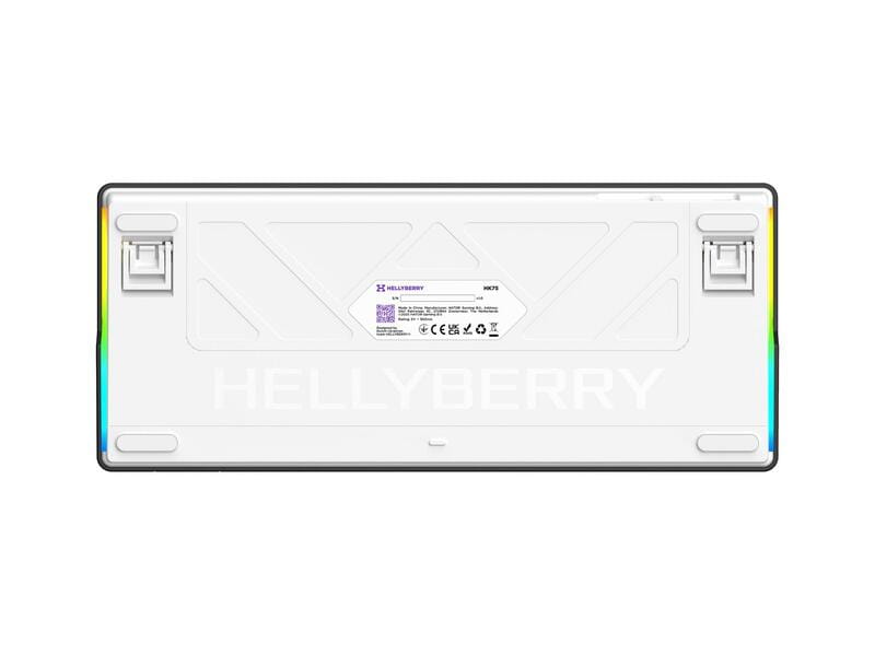 Клавіатура Hator Hellyberry HK75 White/Violet