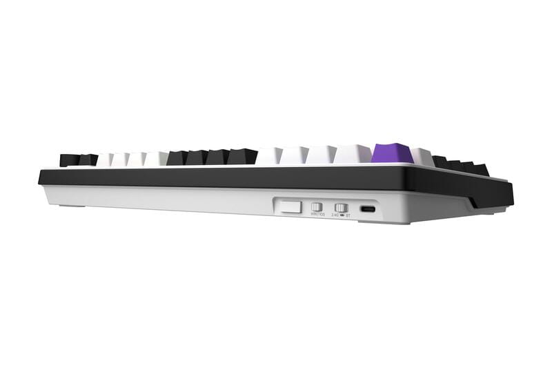 Клавіатура бездротова Hator Hellyberry HK75 Wireless White/Violet