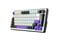 Фото - Клавіатура бездротова Hator Hellyberry HK75 Wireless White/Violet | click.ua