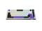 Фото - Клавіатура бездротова Hator Hellyberry HK75 Wireless White/Violet | click.ua