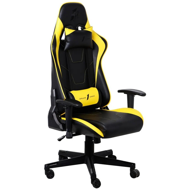 Кресло для геймеров 1stPlayer FK2 Black/Yellow