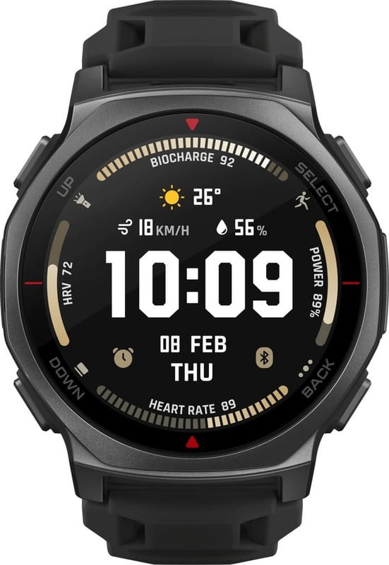 Смарт-часы Amazfit T-Rex 3 Pro 44mm Tactical Black (W2549GL5N)