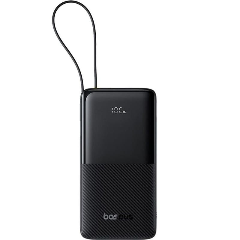 Універсальна мобільна батарея Baseus Bipow 2 Digital Display 20000mAh 20W Black (P10077101113-01)