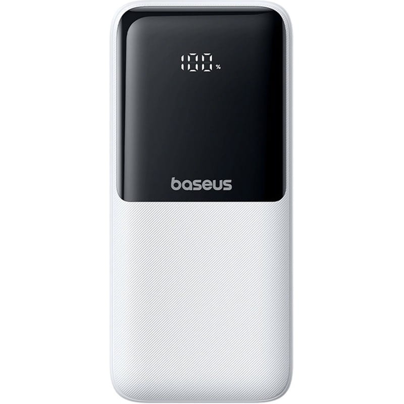 Універсальна мобільна батарея Baseus Lipow 20000mAh 22.5W White (P10079102213-00)
