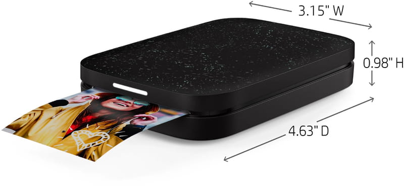 Принтер миттєвого друку HP Sprocket Black (HPISPB)