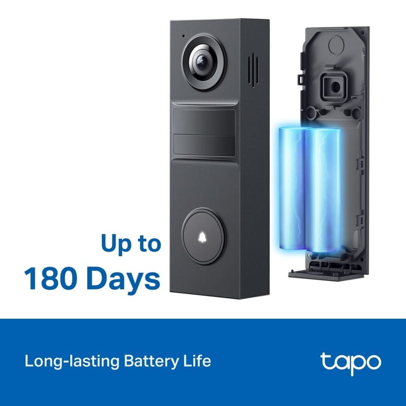 Відеодзвінок TP-Link Tapo D205 Black