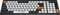 Фото - Клавіатура бездротова OfficePro SK985BO Bluetooth Black/White | click.ua