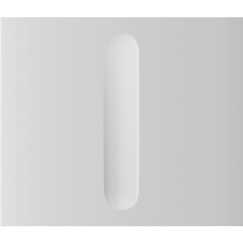 Кнопка центральна для одноклавішного вертикального вимикача димера Ajax CenterButton Dimmer Vertical 1-gang 2-way White