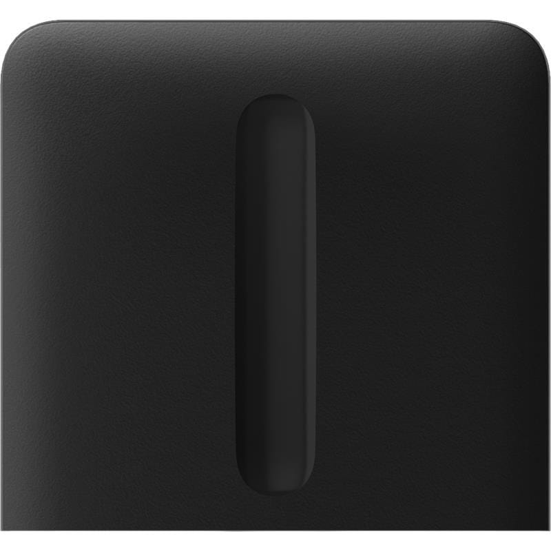 Кнопка боковая для одноклавишного вертикального выключателя димера Ajax SideButton Vertical Dimmer (1-gang/2-way) Black