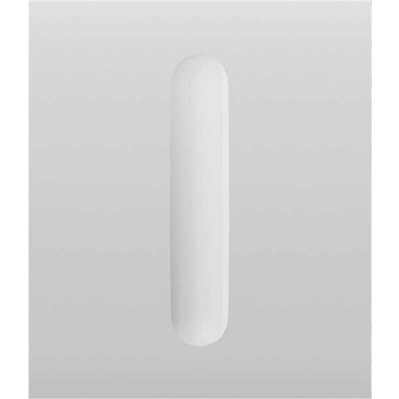 Кнопка центральна для одноклавішного вимикача димера Ajax CenterButton Dimmer 1-gang 2-way White