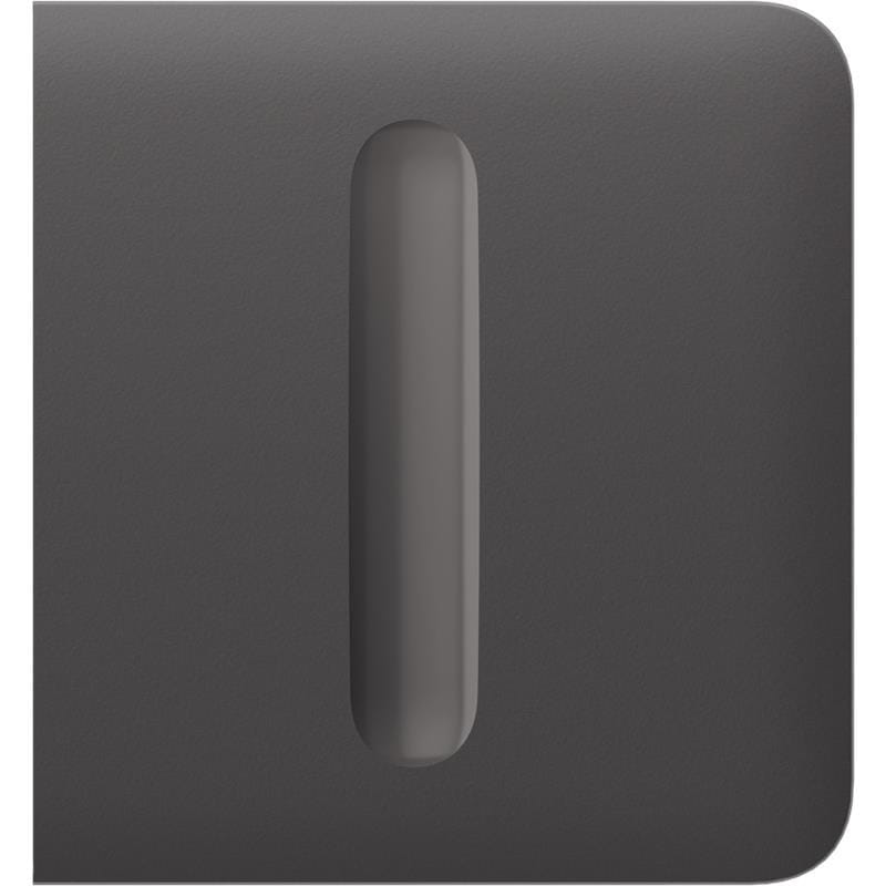 Кнопка бічна для одноклавішного вимикача димера Ajax SideButton Dimmer (1-gang/2-way) Grey