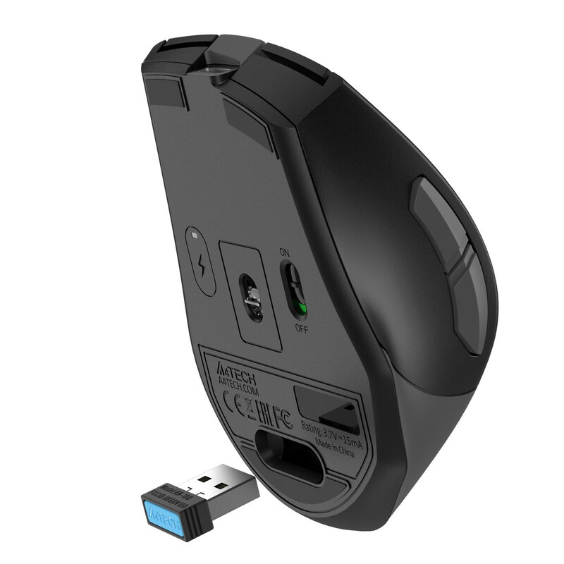 Миша бездротова A4Tech Fstyler FG35CS Plus Grey