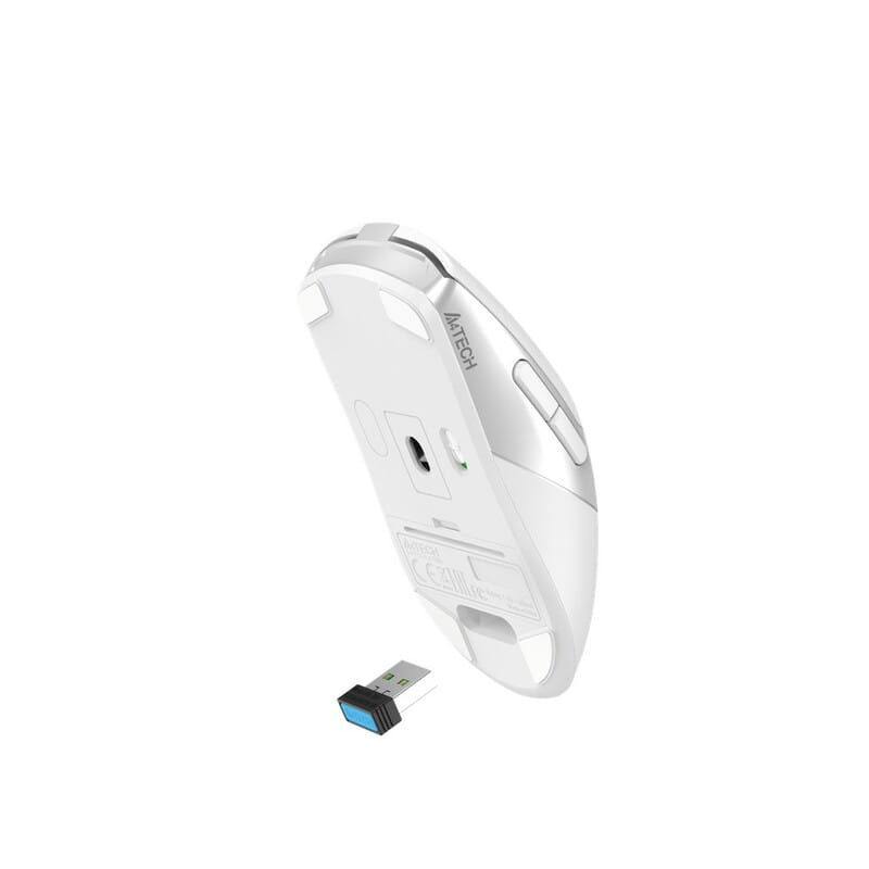 Мышь беспроводная A4Tech Fstyler FG50 Plus White