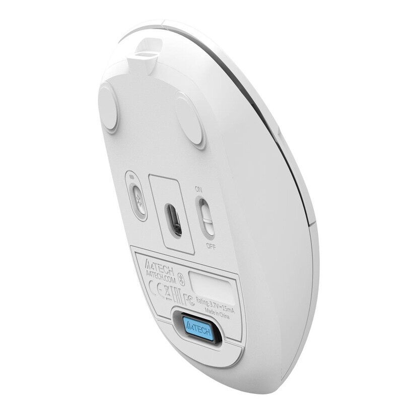 Миша бездротова A4Tech Fstyler FG16CS Air2 White