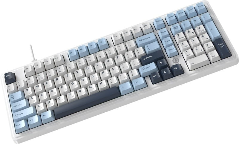 Клавиатура Ajazz AK980 Max Magnetic Switch Blue/White/Dark Blue (AK980-MAX-M-BWDB)