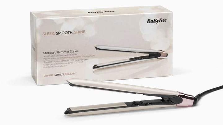 Утюжок (выпрямитель) для волос Babyliss Stardust Shimmer ST914PE