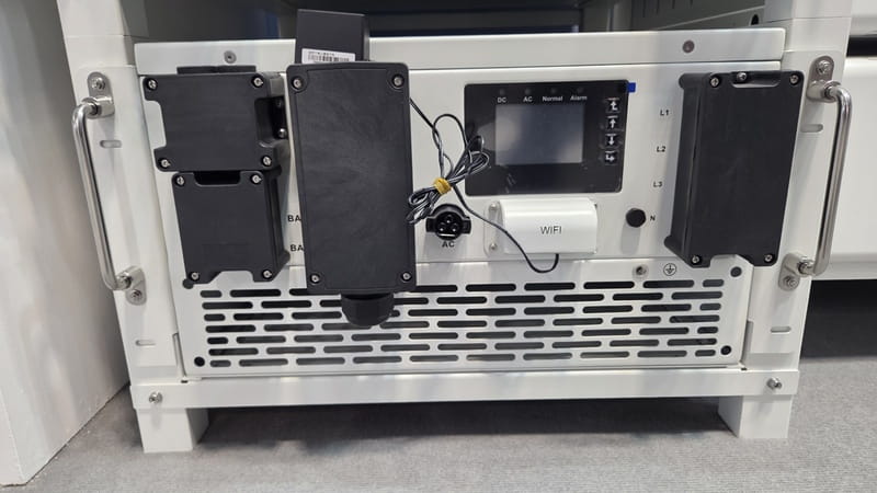 Інвертор гібридний PCS 125kW Deye SUN-125K-PCS01HP3, трифазний (складова комплекту)