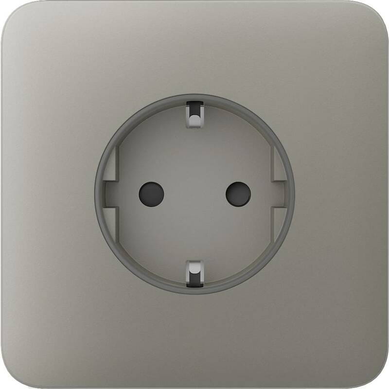 Передня панель для вбудованої розетки Ajax SoloCover for Outlet Basic Olive